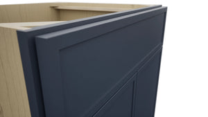 Fabuwood Luna Indigo SB27 Base Sink Cabinet, Detail View