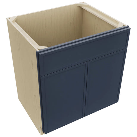 Fabuwood Luna Indigo SB30 Base Sink Cabinet, Top View