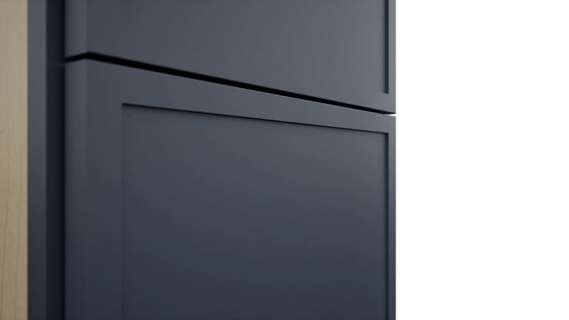 Fabuwood Luna Indigo TP151290 Tall Pantry Cabinet, Detail View