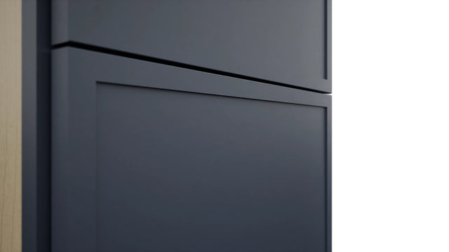 Fabuwood Luna Indigo TP181296 Tall Pantry Cabinet, Detail View