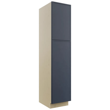 Fabuwood Luna Indigo TP182484 Tall Pantry Cabinet, Front View