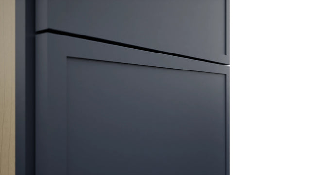 Fabuwood Luna Indigo TP182484 Tall Pantry Cabinet, Detail View