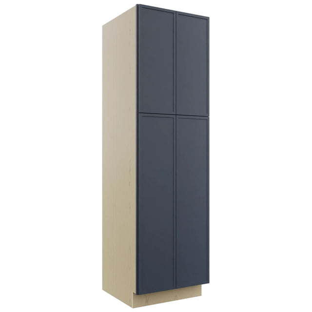 Fabuwood Luna Indigo TP242484 Tall Pantry Cabinet, Front View