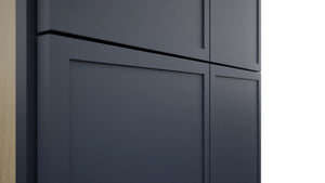 Fabuwood Luna Indigo TP242484 Tall Pantry Cabinet, Detail View