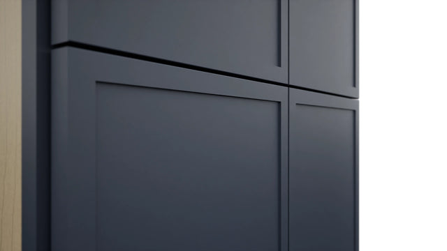 Fabuwood Luna Indigo TP242484 Tall Pantry Cabinet, Detail View