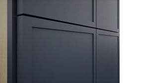 Fabuwood Luna Indigo TP242490 Tall Pantry Cabinet, Detail View