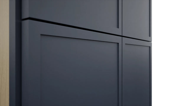 Fabuwood Luna Indigo TP242490 Tall Pantry Cabinet, Detail View