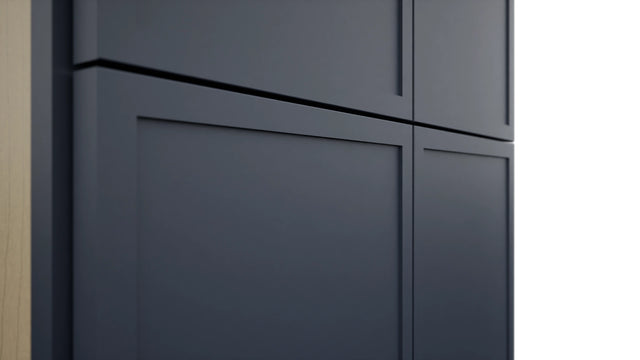 Fabuwood Luna Indigo TP242496 Tall Pantry Cabinet, Detail View