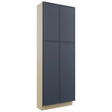 Fabuwood Luna Indigo TP301284 Tall Pantry Cabinet, Front View