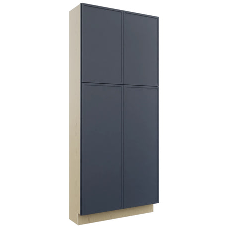 Fabuwood Luna Indigo TP361284 Tall Pantry Cabinet, Front View