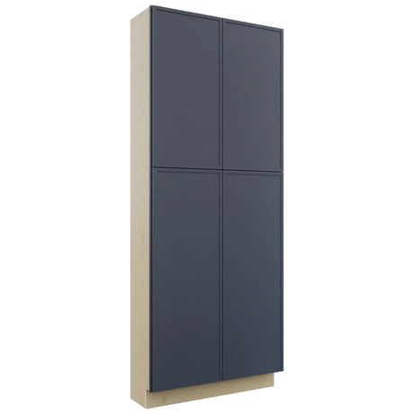 Fabuwood Luna Indigo TP361290 Tall Pantry Cabinet, Front View