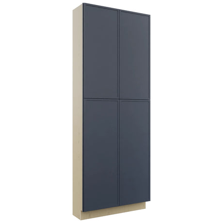 Fabuwood Luna Indigo TP361296 Tall Pantry Cabinet, Front View