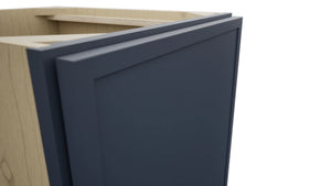 Fabuwood Luna Indigo VB18FD Vanity Base Full Height Cabinet, Detail View