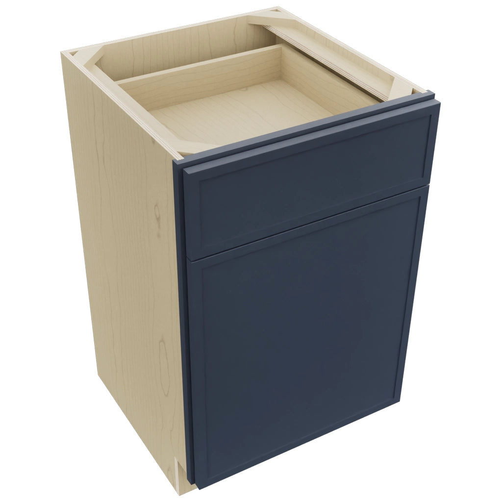 Fabuwood Luna Indigo VB21-34 Vanity Base Standard Cabinet, Top View