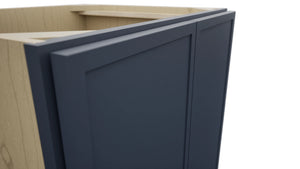 Fabuwood Luna Indigo VB24FD Vanity Base Full Height Cabinet, Detail View