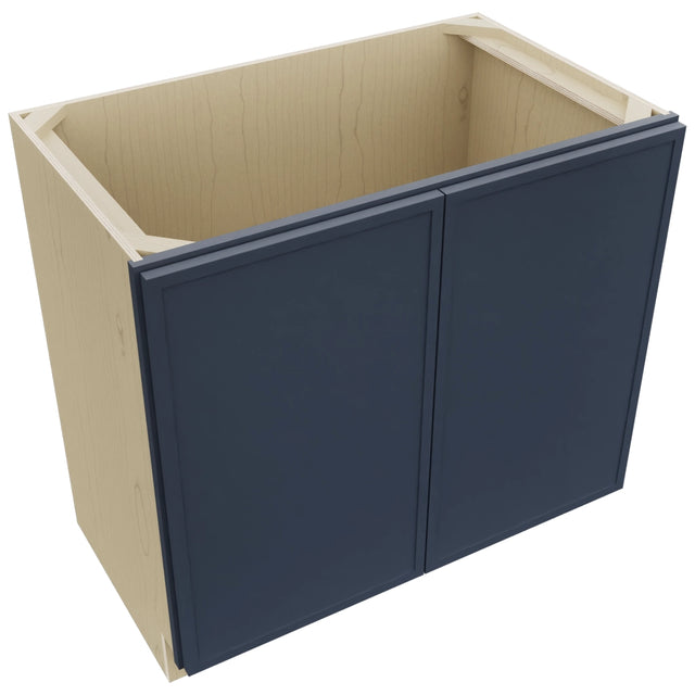 Fabuwood Luna Indigo VB36FD Vanity Base Full Height Cabinet, Top View