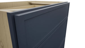Fabuwood Luna Indigo VDB30-34 Vanity Drawer Cabinet, Detail View