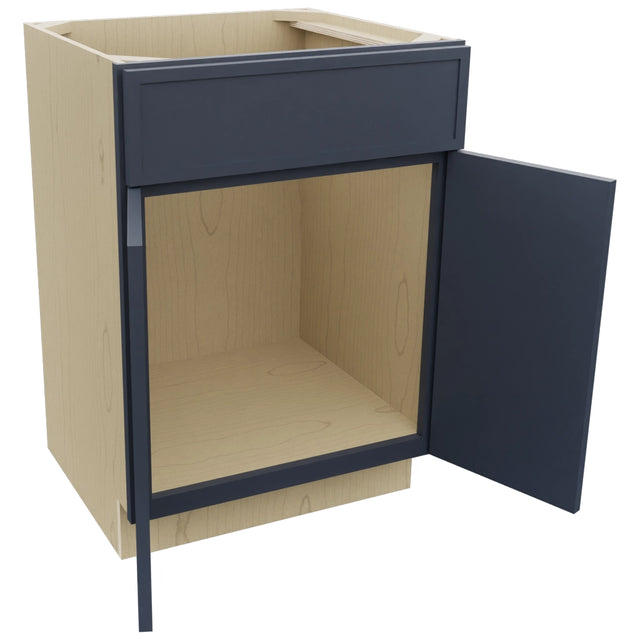 Fabuwood Luna Indigo VSB24-34 Vanity Sink Cabinet, Open View