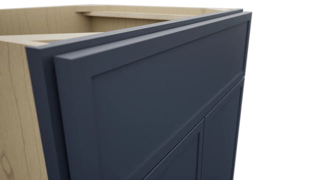 Fabuwood Luna Indigo VSB24-34 Vanity Sink Cabinet, Detail View