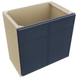 Fabuwood Luna Indigo VSB33-34 Vanity Sink Cabinet, Top View