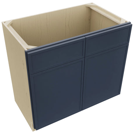 Fabuwood Luna Indigo VSB36-34 Vanity Sink Cabinet, Top View