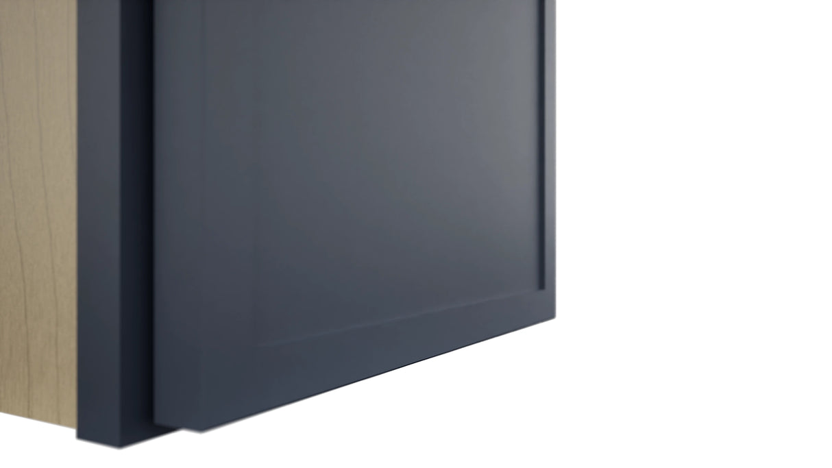 Fabuwood Luna Indigo W1218 Wall Standard Cabinet, Detail View