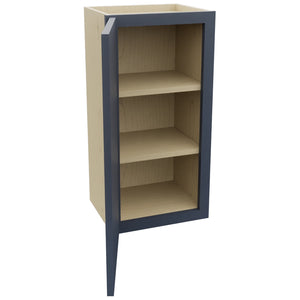 Fabuwood Luna Indigo W1530 Wall Standard Cabinet, Open View