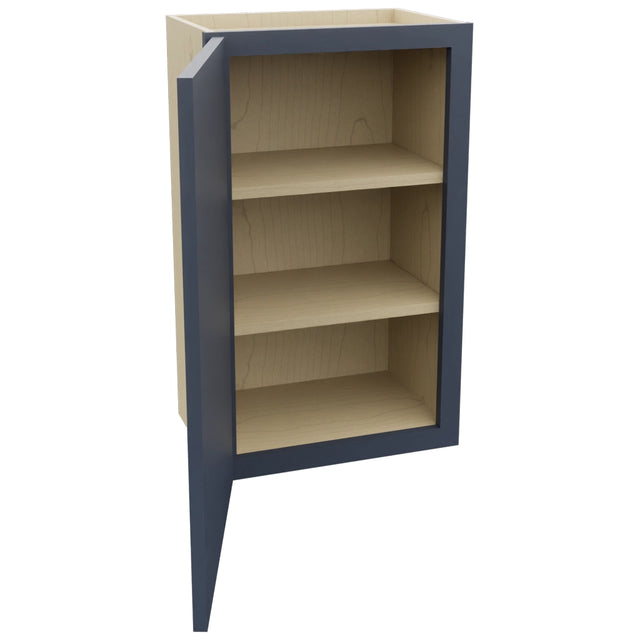 Fabuwood Luna Indigo W1830 Wall Standard Cabinet, Open View