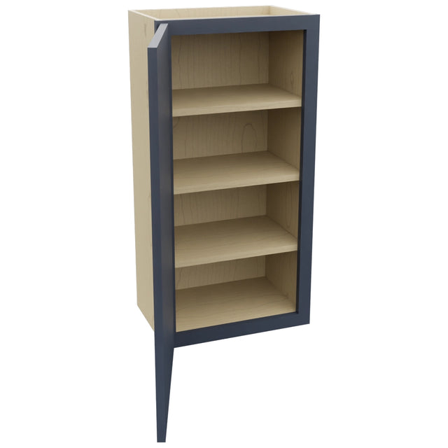 Fabuwood Luna Indigo W1836 Wall Standard Cabinet, Open View