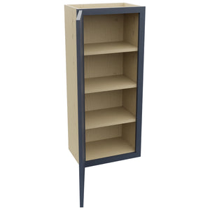 Fabuwood Luna Indigo W1842 Wall Standard Cabinet, Open View