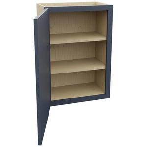 Fabuwood Luna Indigo W2130 Wall Standard Cabinet, Open View