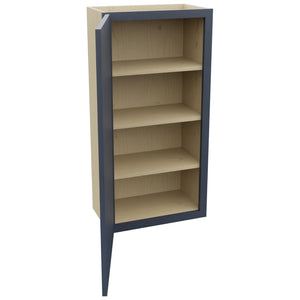 Fabuwood Luna Indigo W2142 Wall Standard Cabinet, Open View