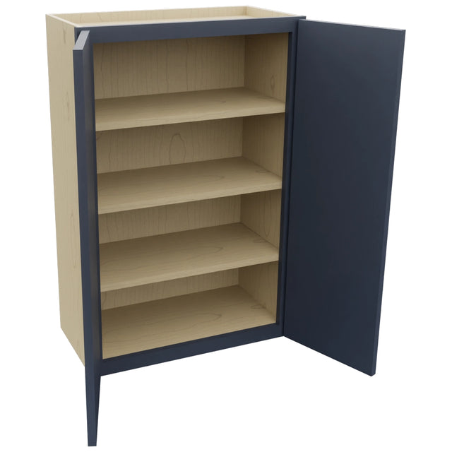 Fabuwood Luna Indigo W2436 Wall Standard Cabinet, Open View