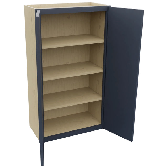 Fabuwood Luna Indigo W2442 Wall Standard Cabinet, Open View