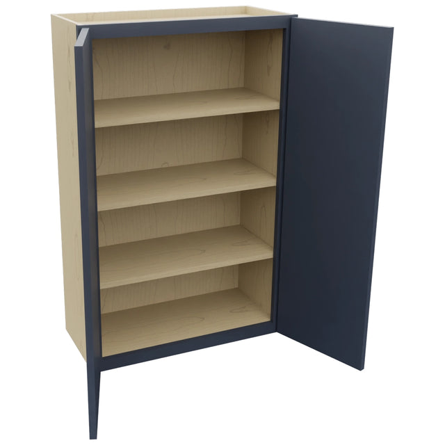 Fabuwood Luna Indigo W2742 Wall Standard Cabinet, Open View