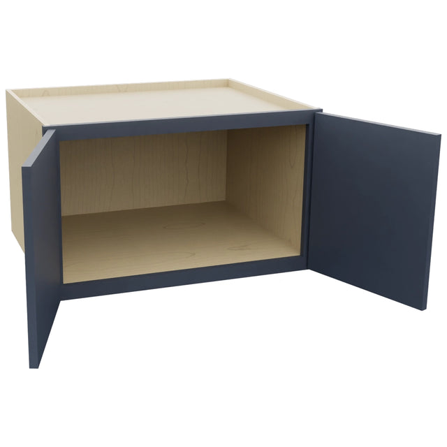 Fabuwood Luna Indigo W301824 Wall Deep Cabinet, Open View