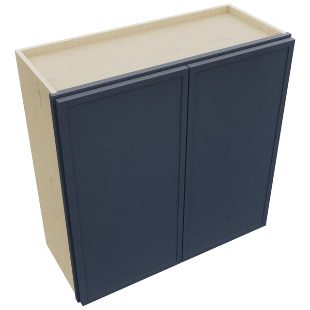 Fabuwood Luna Indigo W3030 Wall Standard Cabinet, Top View
