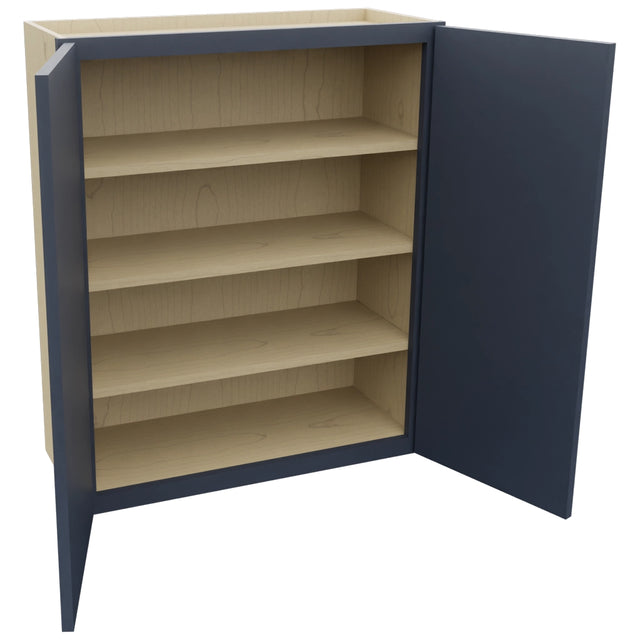 Fabuwood Luna Indigo W3036 Wall Standard Cabinet, Open View