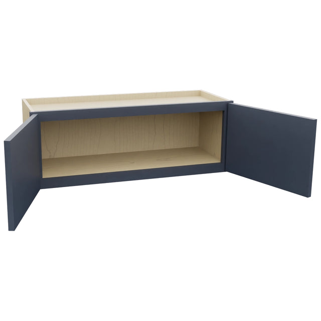 Fabuwood Luna Indigo W3312 Wall Standard Cabinet, Open View