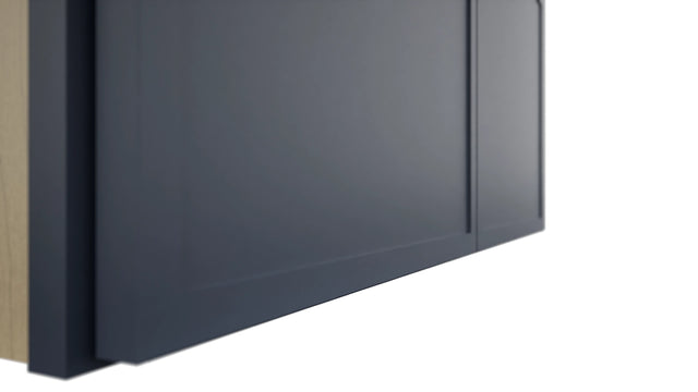Fabuwood Luna Indigo W3315 Wall Standard Cabinet, Detail View