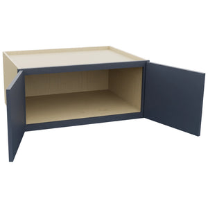 Fabuwood Luna Indigo W331524 Wall Deep Cabinet, Open View