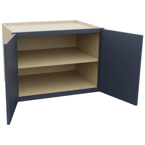 Fabuwood Luna Indigo W332424 Wall Deep Cabinet, Open View