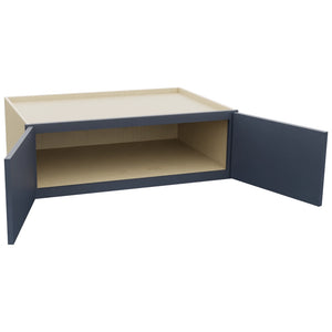 Fabuwood Luna Indigo W361224 Wall Deep Cabinet, Open View