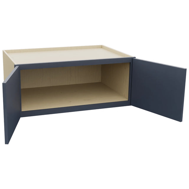 Fabuwood Luna Indigo W361524 Wall Deep Cabinet, Open View