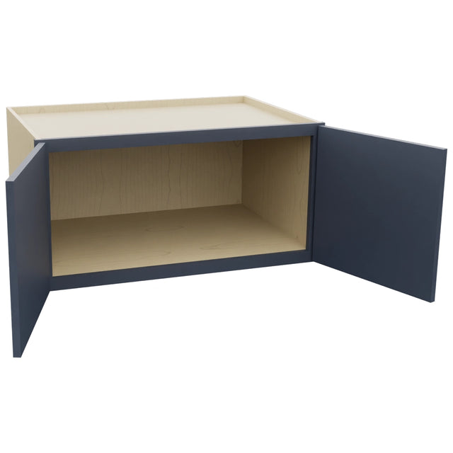 Fabuwood Luna Indigo W361824 Wall Deep Cabinet, Open View