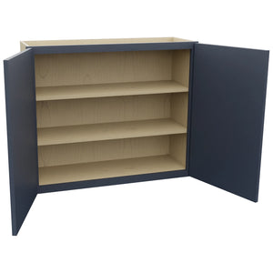 Fabuwood Luna Indigo W3630 Wall Standard Cabinet, Open View