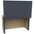 Fabuwood Luna Indigo WAC3018 Wall Appliance Cabinet, Open View