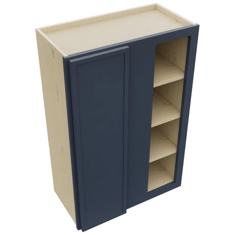 Fabuwood Luna Indigo WBC2436 Wall Corner Blind Cabinet, Top View