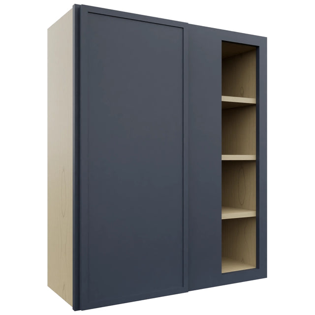 Fabuwood Luna Indigo WBC3036 Wall Corner Blind Cabinet, Front View