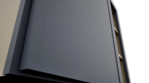 Fabuwood Luna Indigo WBC3630 Wall Corner Blind Cabinet, Detail View